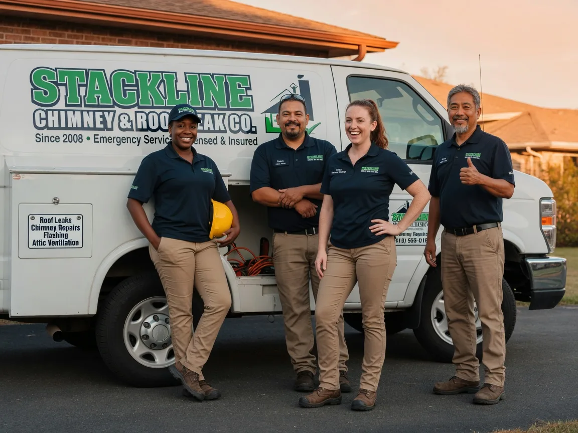 Chimney flashing repair company in Stonyford, CA